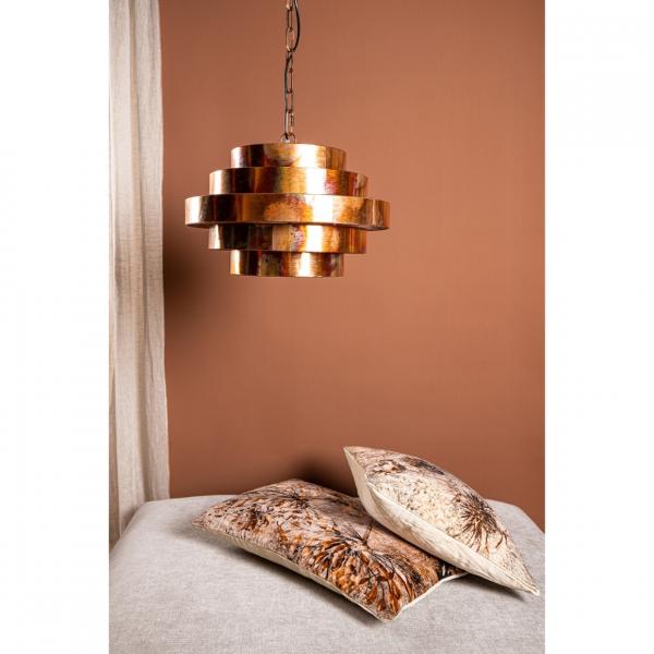 PTMD Pendelleuchte Zanth kupferfarbig 42 cm