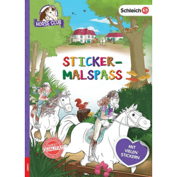 Schleich Horse Club sticker painting fun