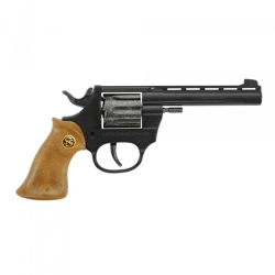 Schrödel J.G. toy pistol Super 88 20 cm, black / brown