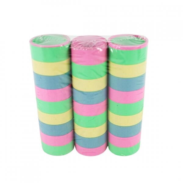 Serpentinen Partei 4 Meter Satz von 3