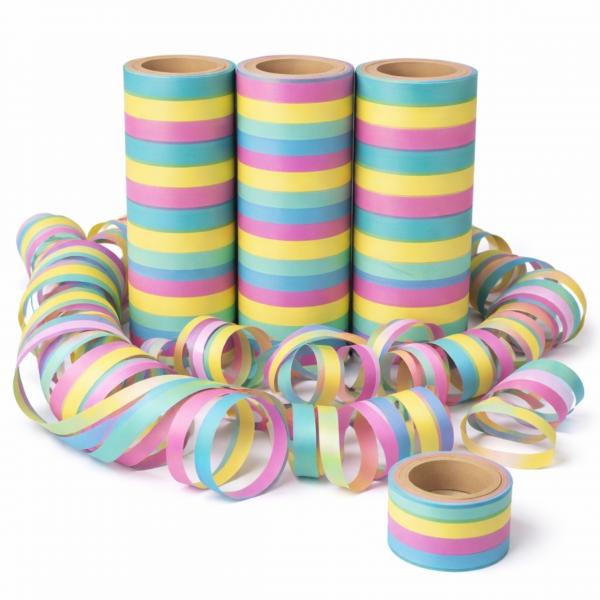 Serpentinen Partei 4 Meter Satz von 3