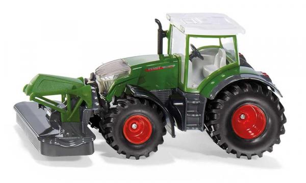 SIKU 2000 - Traktor Fendt 942 Vario mit Frontm&auml;hwerk, 1:50 - Modellauto
