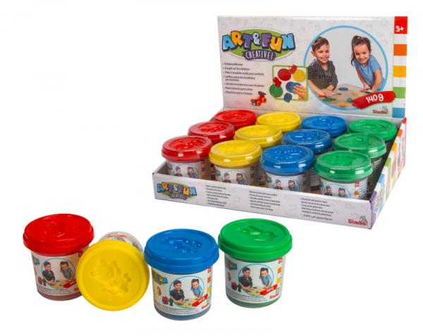 Simba 106328899 - A&F Softknete im Display - 4-fach sortiert