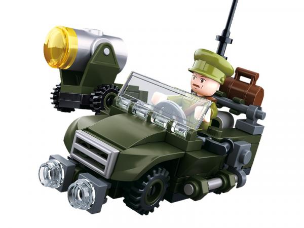 Sluban M38-B0678B - Army WWII - Alliierten Gel&auml;ndewagen