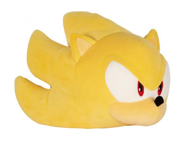 Sonic Pl&uuml;sch - Super Sonic Mega - Pl&uuml;schkissen (40 cm)