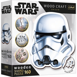 Star Wars - Stormtrooper's Helmet - Wooden Shape Puzzle 160 pieces