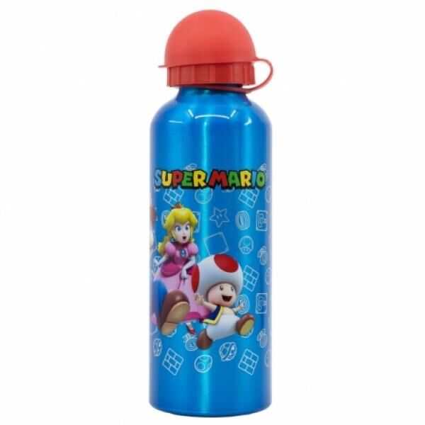 Super Mario - Aluminium Trinkflasche - 530 ml