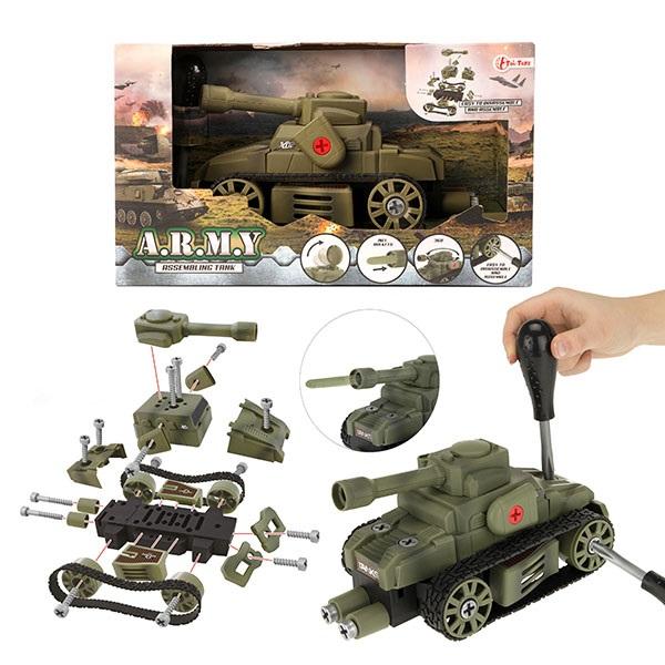 Toi Toys 15111A - ARMY - Milit&auml;rpanzer, Bauset