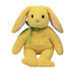 Ty 41331 - Original Beanie Babie Gelb Hase Plüsch - 15 cm