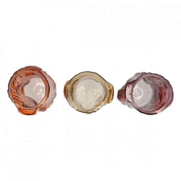 Vase Baum braun 19 cm 3 Stück sortiert