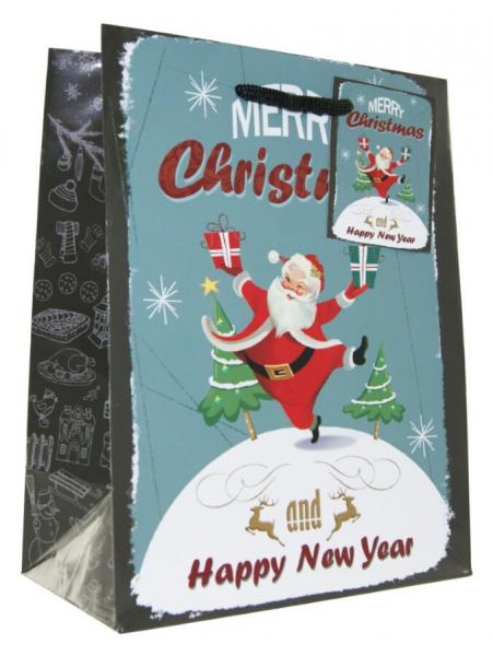 Weihnachtsgeschenkt&uuml;ten Vintage - Large - 5 Motive