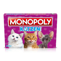 Winning Moves 04852 - Monopoly: Katzen - Brettspiel