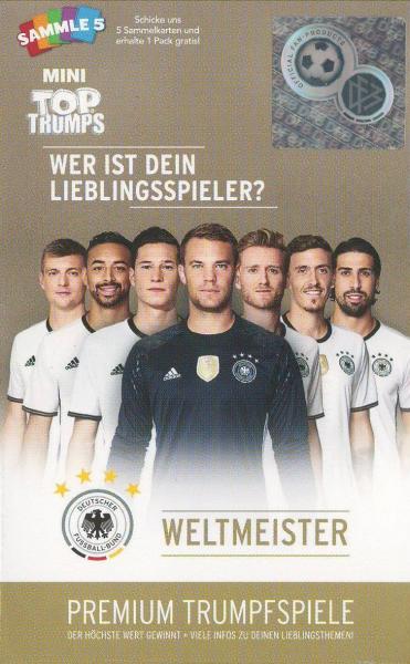 Winning Moves 62400 - Top Trumps - Mini DFB Weltmeister