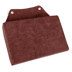 Badekissen Sweet Dreams braun 25 x 16 cm