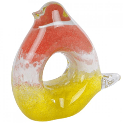 Statue Vogel Glas 11,5 cm