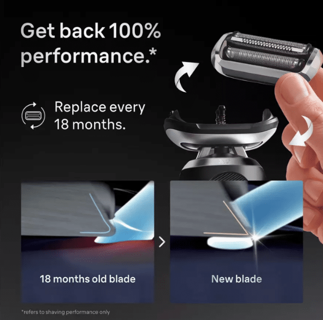 BRAUN Series 7 74S Ersatzscherkopf Kassette – Neuware