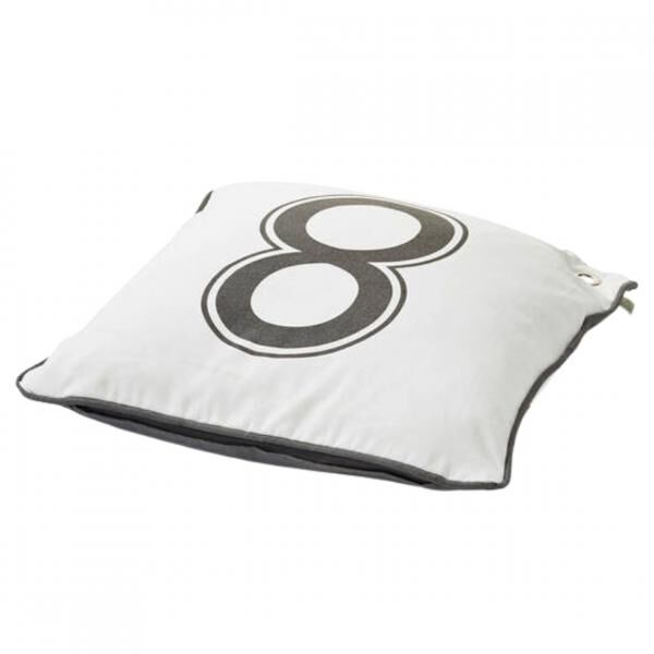 Dutch Decor Kissenbezug Ruder grau 45 x 45 cm