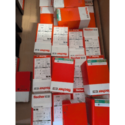 Fischer Restposten-Palette: Dübel & Schrauben (Neu/OVP) | Warenwert ca. 5.000 € | Preis 1.250 € netto | B2B Großhandel
