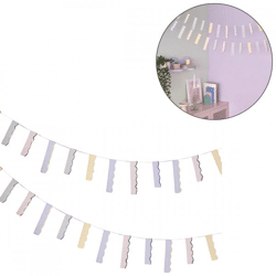 Ginger Ray garland Wavy pastel 5 m
