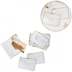 Ginger Ray Icebreaker Game conversation cards wedding set of 25