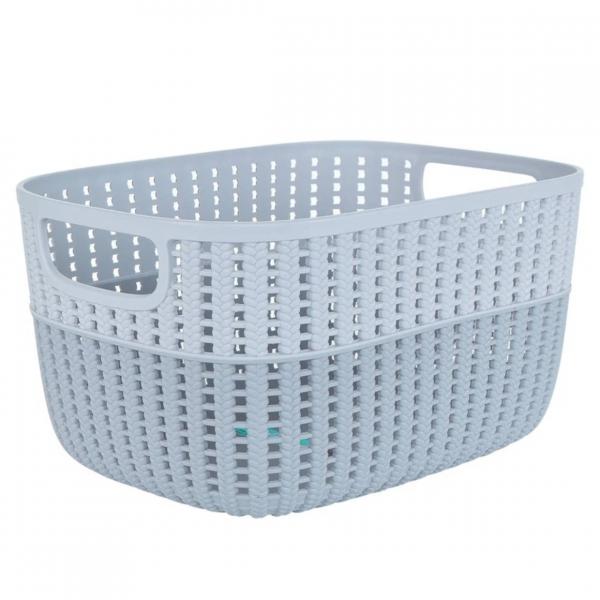 Keeeper Wäschekorb blau 29 cm 6,8 L