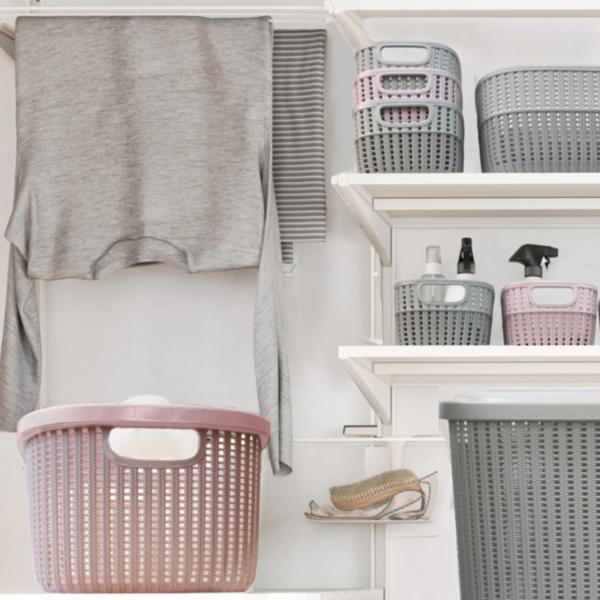 Keeeper Wäschekorb blau 29 cm 6,8 L