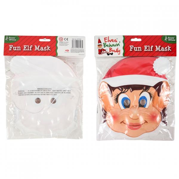 Weihnachtsmaske Elf Einheitsgröße