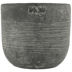 Paju bloempot Grandpa donkergrijs 25 cm