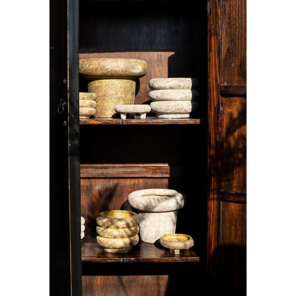 PTMD Blumentopf Relandi XL goldfarben 35 cm