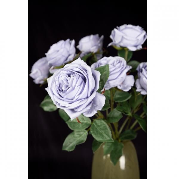 PTMD Kunstblume Rose lila 65 cm