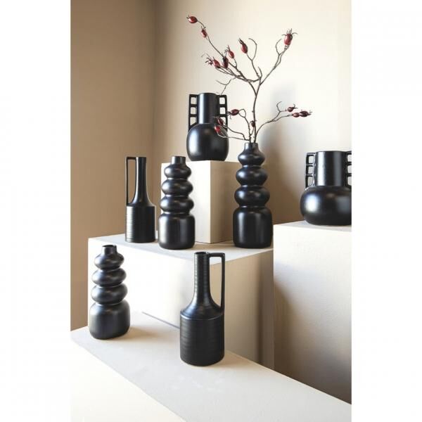 PTMD Vase Essa dunkelbraun 30 cm