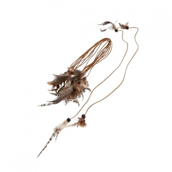 Seil mit Federn natur 23 cm 12 Stück