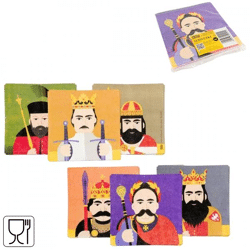 Servietten Royal Party 33 x 33 cm 12 Stück.