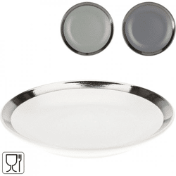 Siaki plate 20 cm 3 assorted