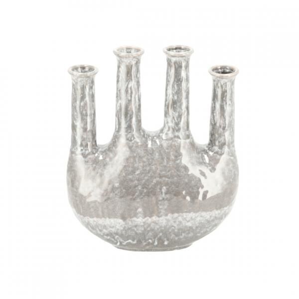 Vase Inga Jahra grau 26 cm