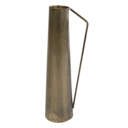 vase pitcher Jade copper colored 23 cm
