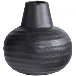 WOOOD Vase Yuri schwarz 24 cm