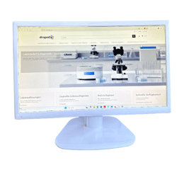 240x 21,5 Zoll Full HD LED Monitor Weiß VGA DVI VESA PC Office Display Neuware