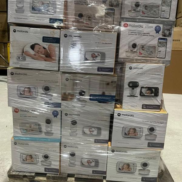 200x Motorola Babyphone mit Kamera Wlan Audio Baby Monitor, Bluetooth kabellos