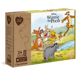 Clementoni 20259 - Winnie the Pooh - 24 Piece Maxi Puzzle - Special Series Puzzle - Play for Future