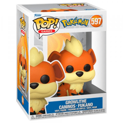 Funko 74229 - Pop! Games - Pokemon Growlithe / Caninos #597