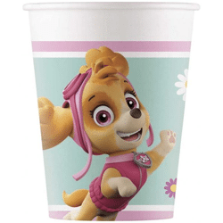 Paw Patrol - Skye & Everest - 8 Pappbecher 200ml