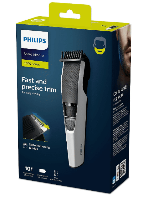 PHILIPS BT3206/14 Wiederaufladbarer Barttrimmer – Neuware
