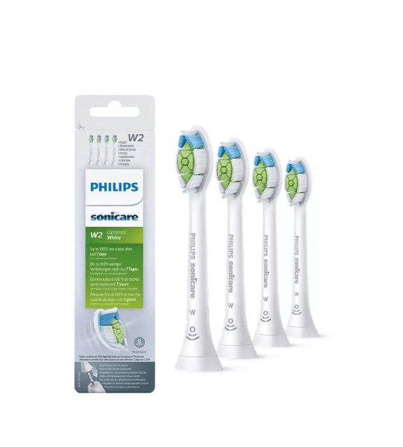 PHILIPS HX6064/10 Sonicare W2 Ersatzbürstenköpfe 4er Pack – Neuware