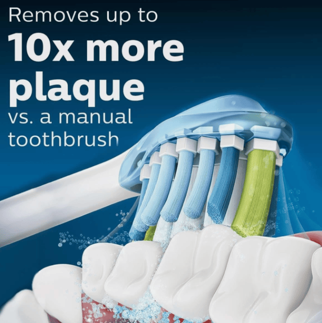 PHILIPS HX9044/17 Sonicare Ersatzbürstenköpfe 4er Pack – Neuware