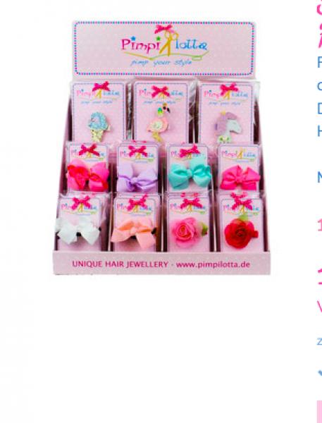 PPIMPILOTTA Marken-Haarschmuck | Sortenposten ab 5.000 Stk. | ab 0,12 € | UVP bis 14,99 €