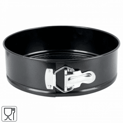 (R) Springform rund schwarz 17 cm