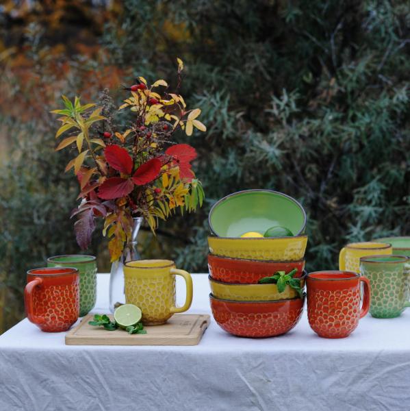 Restposten Steinzeug Tassen & Schalen – handgefertigt in Portugal – hochwertiges Geschirr, perfekt für Wiederverkäufer, Deko & Outlet-Shop