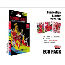 Topps Bundesliga Sticker 2025/2026 – ECO PACK