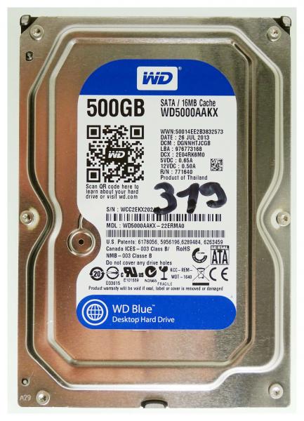 500GB SATA-Festplatte